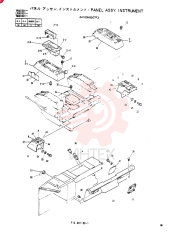 PANEL ASSY, INSTRUMENT 24100N8507F3