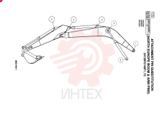 BOOM & ARM PINS, SUB (North Europe) 24100P5148F1