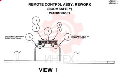 CONTROL ASSY, REMOTE (BOOM SAFETY), Remarks: (-7/1/98) 24100N8665F1 (1)