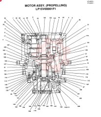 HYDRAULIC MOTOR LP15V00001F1 (2)