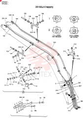 BOOM ASSY, 4.6M(EXTRA & BREAKER), Years: -01-MAY-98 24100J17460F3 (1)