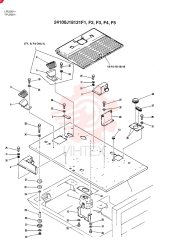 FLOOR PLATE ASSY(STANDARD), Start Year: 15-MAY-98