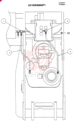 CONTROL ASSY, REMOTE(BOOM & ARM SAFETY)((-7/1/98) 24100N8666F1 (4)