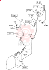 FUEL PUMP AND PIPE 0-42C