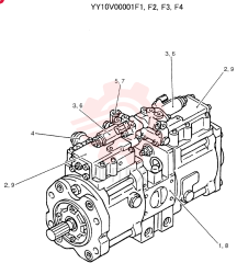 HYDRAULIC PUMP YY10V00001F1