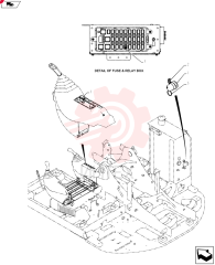 Схема (SK140SRLC) - SHORT RADIUS EXCAVATOR ASN YH06-08001 [NATA13197 -] (9/10-12/12) YY53E00002F1