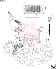Схема (SK140SRLC) - SHORT RADIUS EXCAVATOR ASN YH06-08001 [NATA13197 -] (9/10-12/12) YY53E00002F2