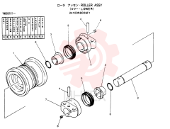ROLLER 24100N8009F1
