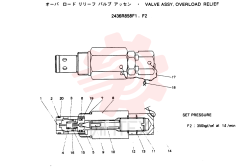 VALVE PRESSURE RELIE 2436R858F1