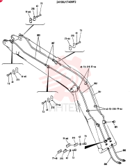 BOOM ASSY 5.15M (16FT 11IN) N&B or BREAKER BOOM SAFETY-5/98 24100J17409F2 (1)
