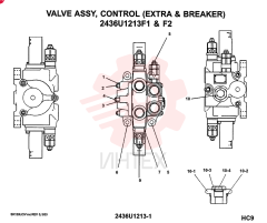 CONTROL VALVE 2436U1213F1
