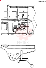 FRAME UPPER ASSY, REWORK (EXTRA), QTY-D1: D1 YM52FU0004D1 (1)