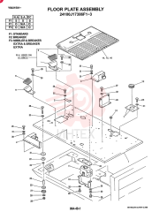 PLATE ASSY, FLOOR, QTY-F1: F1