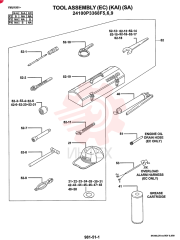TOOL ASSY (EC), QTY-F5: F5, QTY-F6: -, QTY-F9: -