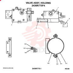 VALVE 2436R775F4