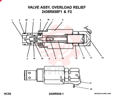 VALVE PRESSURE RELIE 2436R858F1