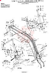 BOOM ASSY, 5.15M 24100J17667F3 (3)