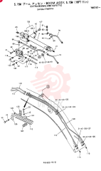 BOOM ASSY, 5.15M 24100J17667F4 (2)