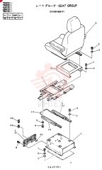 SEAT GROUP 24100N8661F1