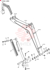 BOOM ASSY (For STD) PU02B00018F1