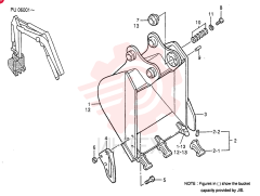 BUCKET PU61B00014F1