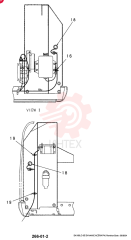 HARNESS ASSY, UPPER FRAME (STD) YM13E00004F1 (4)