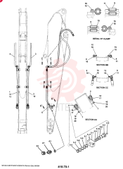 HYD LINES, ARM 2.6M (NIBBLER& BREAKER)