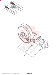 IDLER ASSY, CRAWLER YM52D00003F2