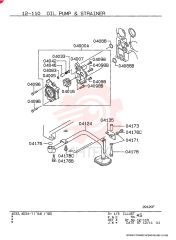 ENGINE OIL PUMP VAME017484