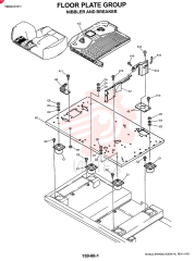FLOOR PLATE GROUP (NIBBLER & BREAKER) YN03M00033F2