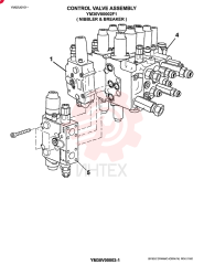 VALVE ASSY, CONTROL (N&B) YM30V00002F1