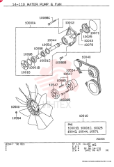 WATER PUMP VAME996874