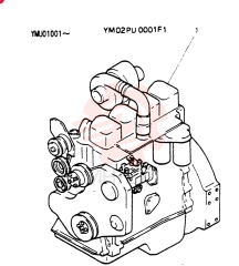 ENGINE ASSY YM02PU0001F1