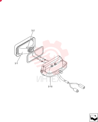 Light Assy. (Hand Rail) PU80E00007F1 (1)