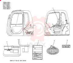 NAME PLATE INSTAL [AUTO IDLE STOP] YT22T00078F1