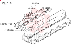 EXHAUST MANIFOLD VAME088908