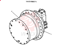 HYDRAULIC MOTOR YN15V00007F1