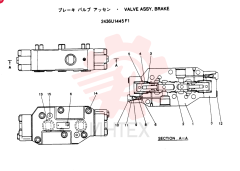 BRAKE VALVE 2436U1445F1