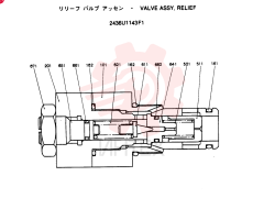 VALVE PRESSURE RELIE 2436U1143F1
