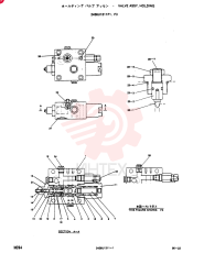 VALVE ASSY, HOLDING, Remarks: CONSISTS OF THE FOLLOWING PARTS 2436U1311F1