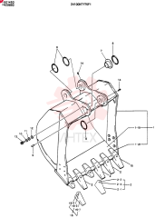 BUCKET ASSY. 1.1M3
