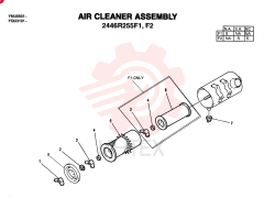 AIR CLEANER 2446R255F1