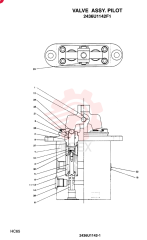 PILOT VALVE 2436U1142F1