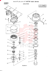 HYDRAULIC MOTOR 24100J11091F9