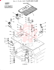PLATE ASSY, FLOOR 24100J17386F1