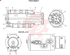 JOINT ASSY, SWIVEL YN55V00004F1
