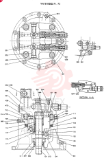 MOTOR ASSY (SWING) YN15V00002F1, F2