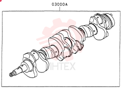 CRANKSHAFT VAME082505