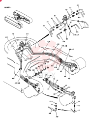 HYD LINES, LOW, Serial Range: YN018001-YN020424
