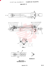 CYLINDER ASSY, Remarks: CONSISTS OF THE FOLLOWING PARTS 2438U1130F1, F2